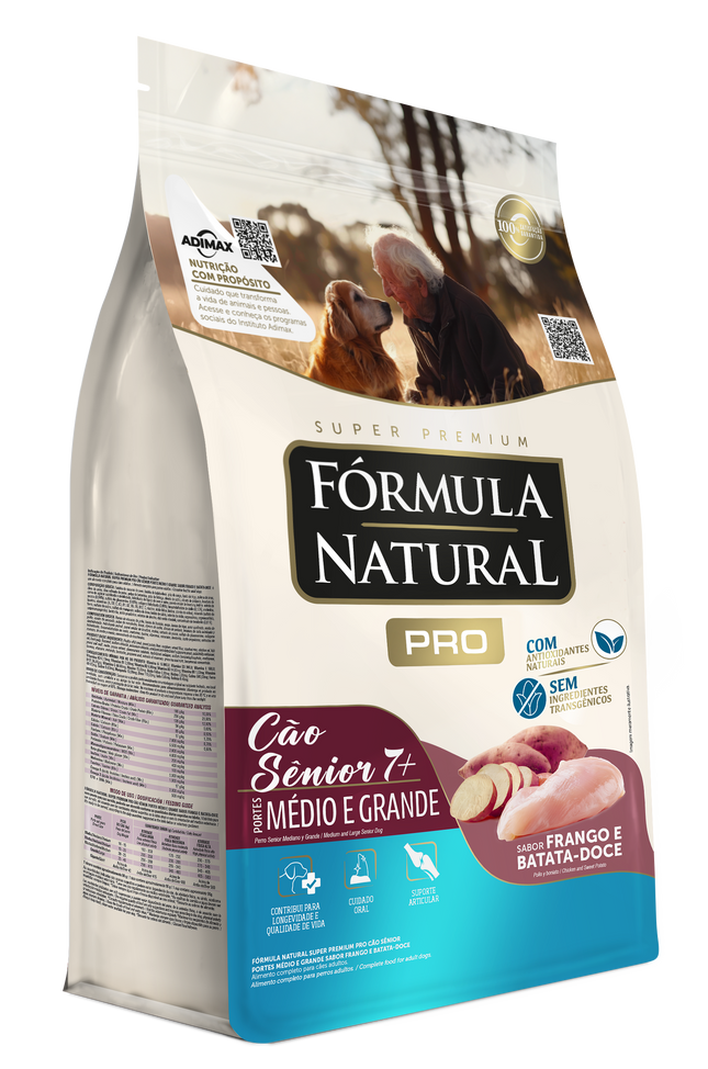 Ração Seca Fórmula Natural Pro para Cachorros Sênior de Porte Médio e Grande
