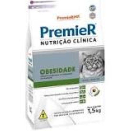 Ração Seca Medicamentosa Premier Nutrição Clínica Obesidade para Gatos