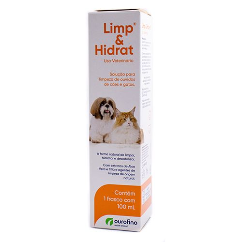 Shampoo Ourofino Limp & Hidrat para Cachorros