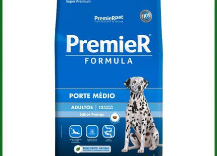Ração Seca Premier para Cachorros Adultos de Raças Médias