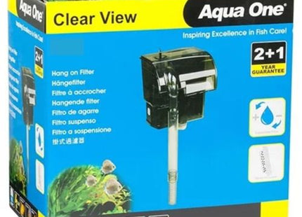 Aquário Aqua One Clear View 400 110v para Peixes Ornamentais