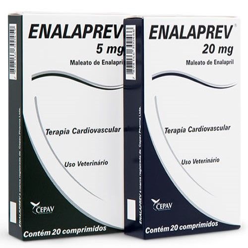 Cardiológico Enalaprev 5mg para Cães