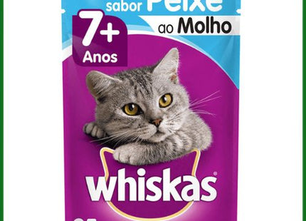 Ração Úmida Whiskas para Gatos Sênior