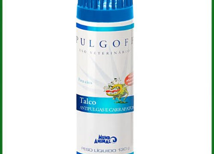 Antiparasitário Externo Pulgoff Talco 130g para Cães
