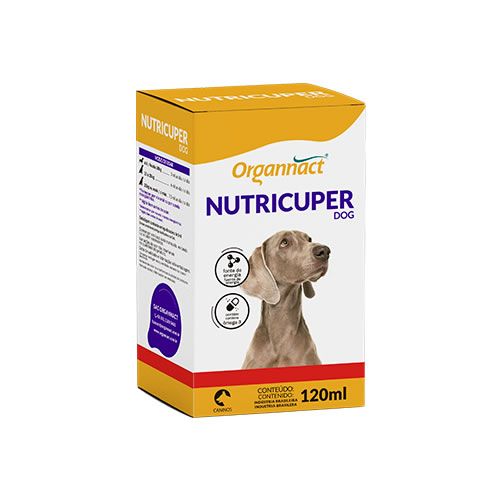 Suplemento Alimentar Organnact Nutricuper para Cachorros e Gatos