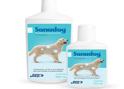 Solução Dermatológica Inove Sanadog 125ml para Cães