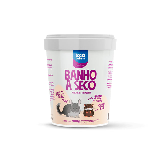 Zootekna Banho Seco para Roedores