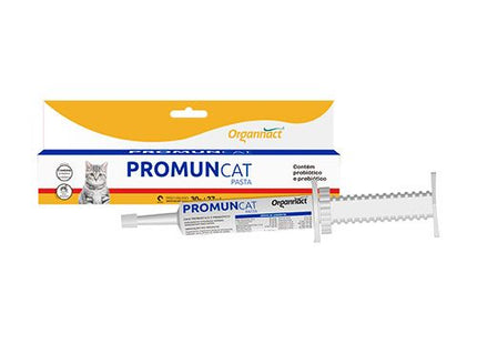 Suplemento Alimentar Organnact Promun Cat para Gatos