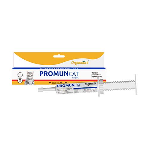 Suplemento Alimentar Organnact Promun Cat para Gatos