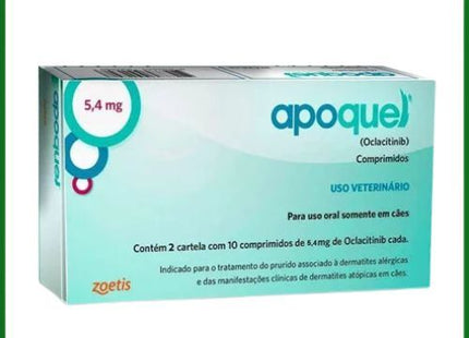Antialérgico Zoetis Apoquel 5,4mg para Cães