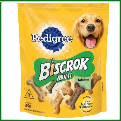 Biscoito Pedigree Biscrok Multi para Cachorros Adultos