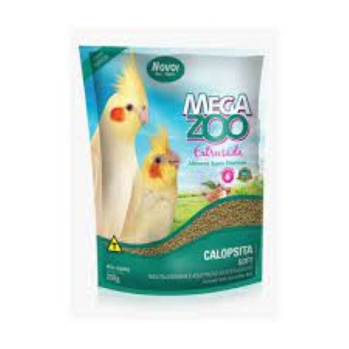 Ração Seca Mega Zoo Soft para Calopsitas