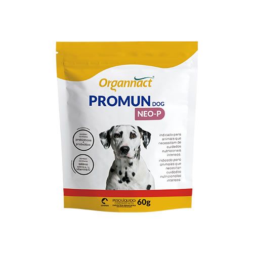 Suplemento Alimentar Organnact Promun Neo para Cachorros de Porte Pequeno