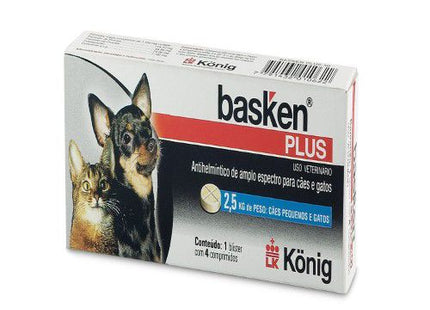 Antiparasitário Interno Basken Plus para Cães