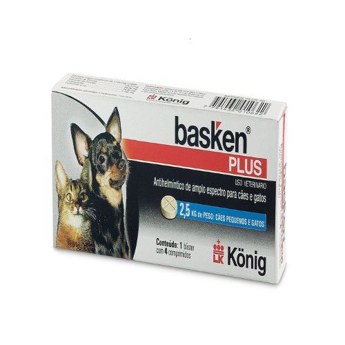 Antiparasitário Interno Basken Plus para Cães