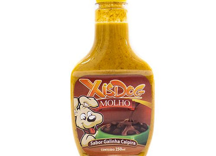 Petisco Xisdog Molho Galinha Caipira para Cachorros