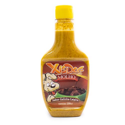 Petisco Xisdog Molho Galinha Caipira para Cachorros