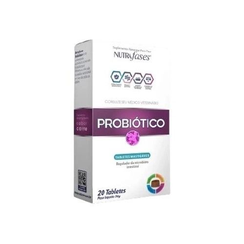 Suplemento Nutrafases Probiotico para Cães e Gatos