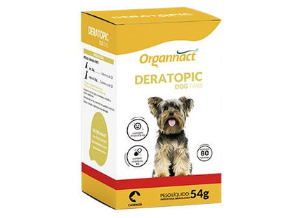 Cicatrizante Organnact Deratopic 54g para Cães e Gatos