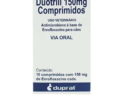 Antibiótico Duprat Duotril 150mg para Cães