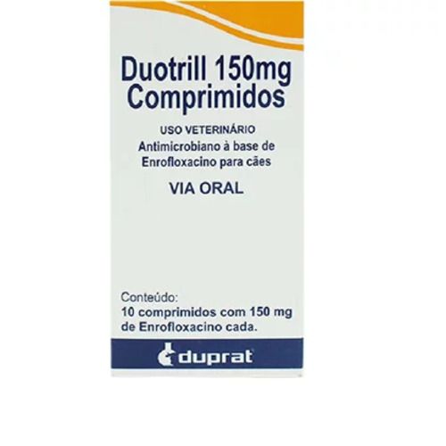 Antibiótico Duprat Duotril 150mg para Cães