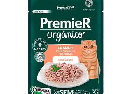 Ração Úmida Premier Gourmet Frango para Gatos Adultos