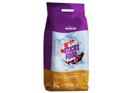 Ração Seca Nutricon Sticks Food para Peixes