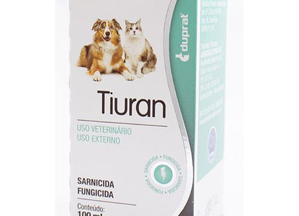 Solução Dermatológica Duprat Tiuran para Cães e Gatos