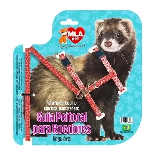 Peitoral Mla Pet Reg para Roedores