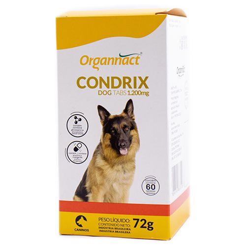 Suplemento Articular Organnact Condrix Dog 1200mg para Cachorros
