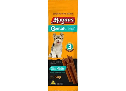 Magnus Dental Clean Cães Raças Pequenas Higiene Oral 54 g
