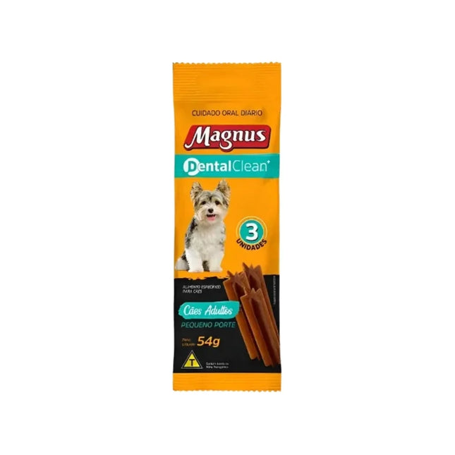 Magnus Dental Clean Cães Raças Pequenas Higiene Oral 54 g