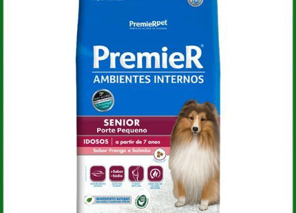 Ração Seca Premier Ambientes Internos para Cachorros Adultos e Sênior