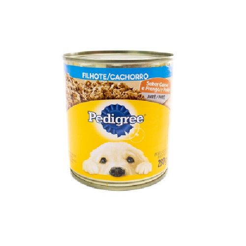 Ração Úmida Pedigree Filhote Carne e Frango para Cachorros