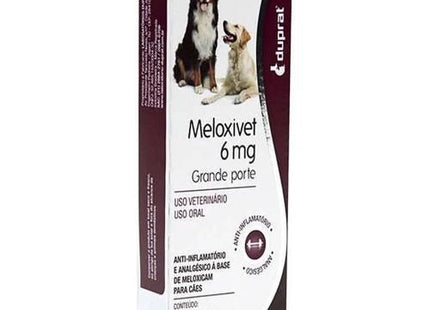 Anti-inflamatório Duprat Meloxivet 6mg para Cães