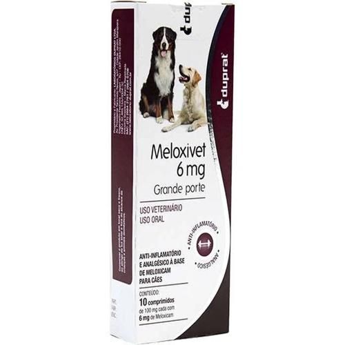 Anti-inflamatório Duprat Meloxivet 6mg para Cães