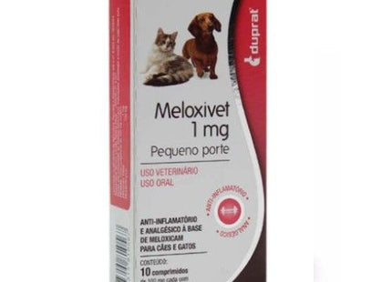 Anti-inflamatório Duprat Meloxivet 1mg para Cães