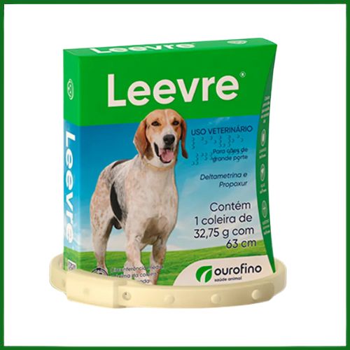 Antiparasitário Externo Leevre 63 cm para Cães