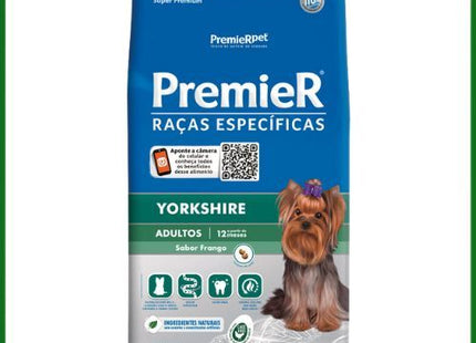 Ração Seca Premier para Cachorros Adultos da Raça Yorkshire