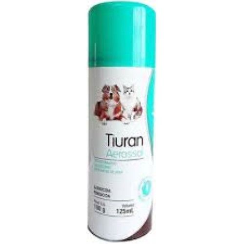 Solução Dermatológica Duprat Tiuran Aerossol 125ml para Cães e Gatos
