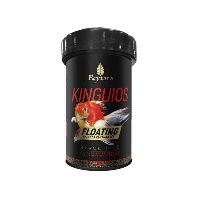 Poytara Kinguio Black Line Floating – Alimento Super Premium para Kinguios & Carpas