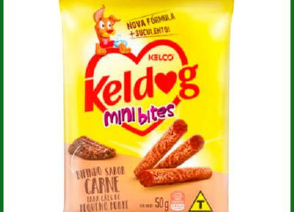 Snack Keldog Bifinho Mini Bites para Cachorros de Porte Pequeno