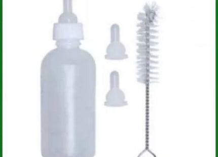 Mamadeira Jolitex Kit 60ml 3 Bicos e Limpador para Filhotes
