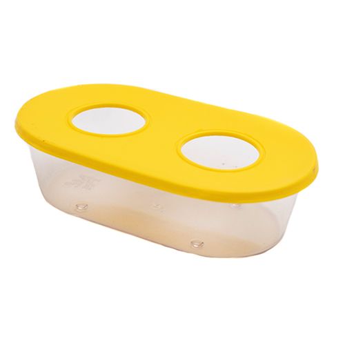 Comedouro Agrodog 2 Furos Médio para Pássaros e Aves