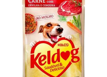 Ração Úmida Keldog Carne para Cachorros
