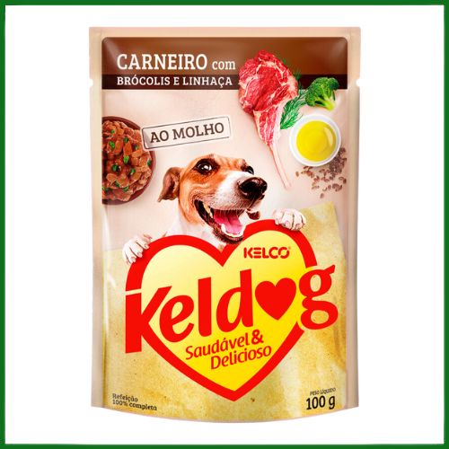 Ração Úmida Keldog Carneiro para Cachorros