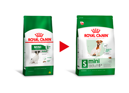 Royal Canin Mini Adult 8+ – Ração Seca para Cães Adultos Raças Pequenas