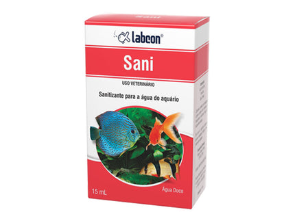 Labcon Sani 15 ml – Sanitizante para Água de Aquário