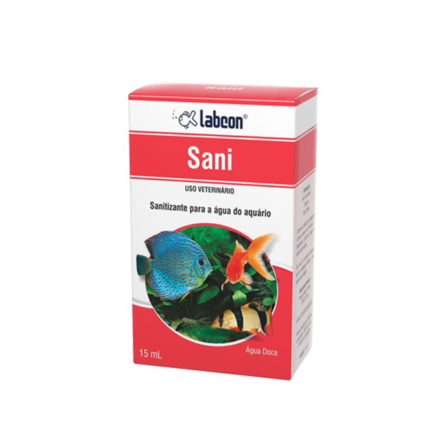 Labcon Sani 15 ml – Sanitizante para Água de Aquário