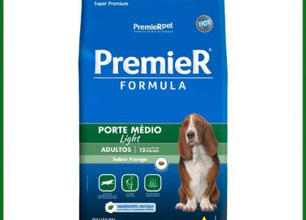 Ração Seca Premier Light para Cachorros Adultos de Porte Médio